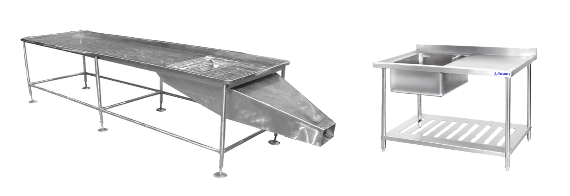 Products Tables & Troughs Troughs Mitchell Engineering Food Equipment
